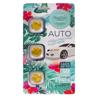 Air Fushion Vent Clip 3pk-Rainforest Mist
