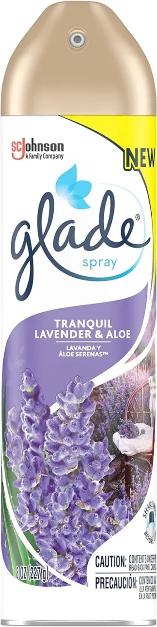 GLADE AERO 8OZ LAVENDER & ALOE