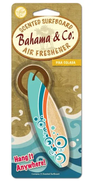Bahama Surfboard - Pina Colada blue