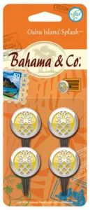 Bahama Vent Clips Oahu Island Splash™ 4 count