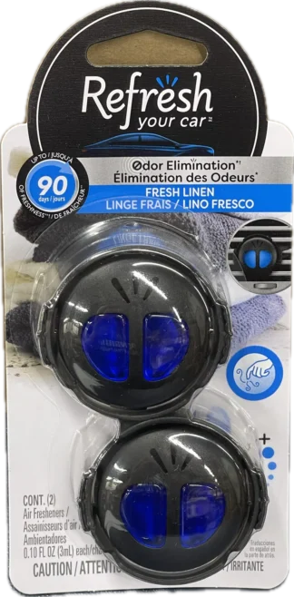 Fresh Linen-Refresh 2pk Mini Diffuser