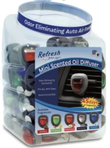 Mini Diffusers Counter Display 40pcs Variety