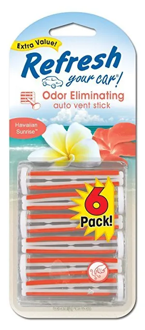 Hawaiia Sunrise-Refresh 6pk Vent Stick