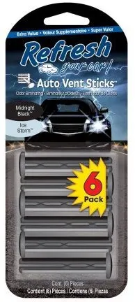 Lightning Bolt/Ice Storm-Refresh Vent Stick 6pk