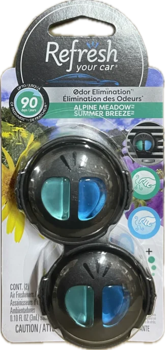 Alpine Meadow/Summer Breeze-Refresh Mini Dual Scent Diffuser