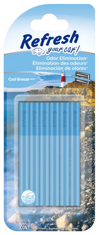 Refresh Vent Stick 6pk-Cool Breeze