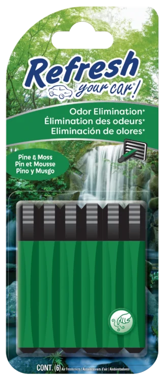 Refresh Vent Stick 6pk-Pine & Moss