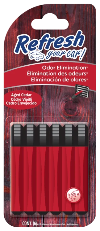 Refresh Vent Stick 6pk-Aged Cedar