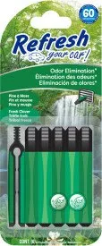 Pine & Moss/Fresh Linen-Refresh Vent Stick 6pk
