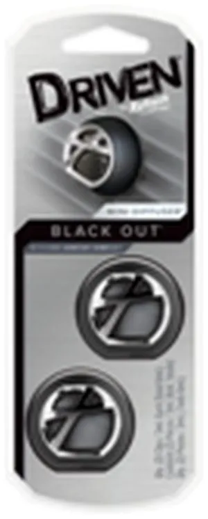 Black Out-Driven 2pk Mini Diffuser