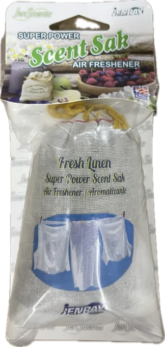 Small Scent Sak With Header FRESH LINEN 6pcs/bag