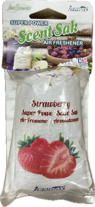 Small Scent Sak With Header STRAWBERRY 6pcs/bag