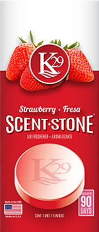 Strawberry Fragrance-K-29 Scent Stone Air Freshener Printed Film