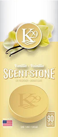 Vanilla Fragrance-K-29 Scent Stone Air Freshener Printed Film