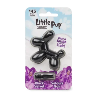 Little Pup Airfreshener-Black Velvet