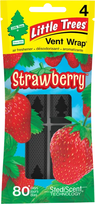 Little Tree Vent Wrap New-Strawberry 4/24
