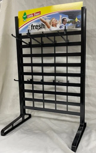 Little Tree 8 Hooks Counter Top Display Black