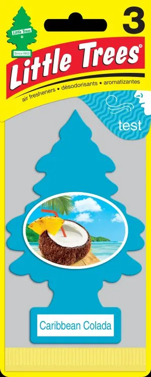 Little Trees 3-pak Caribbean Colada
