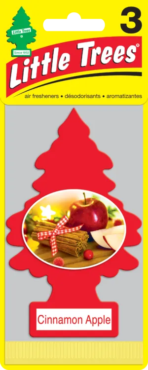 Little Trees 3-pak Cinnamon Apple