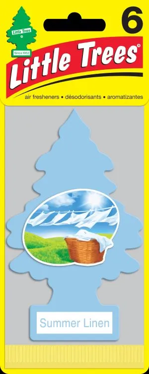 Little Trees 6-pak Summer Linen