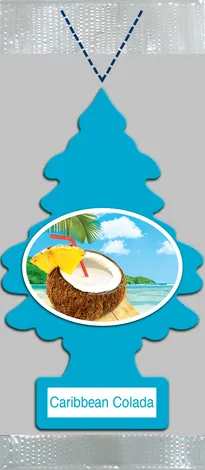 Little Tree' Vending pouch pack CARIBBEAN COLADA