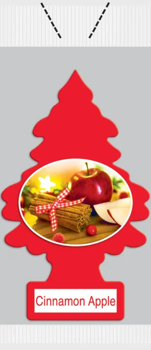 Little Tree' Vending pouch pak CINNAMON APPLE