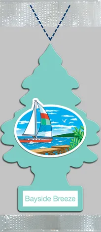Little Tree' Vending pouch pack BAYSIDE BREEZE