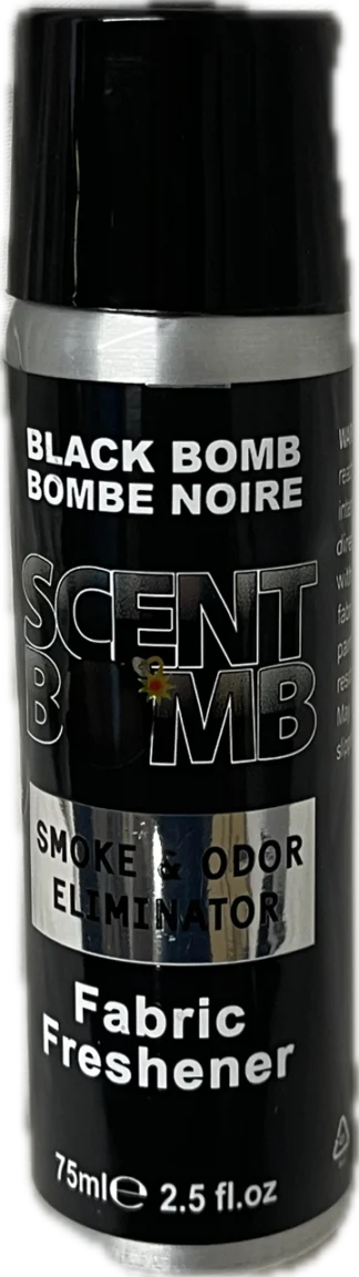 Scent Bomb Fabric Freshener-Black Bomb