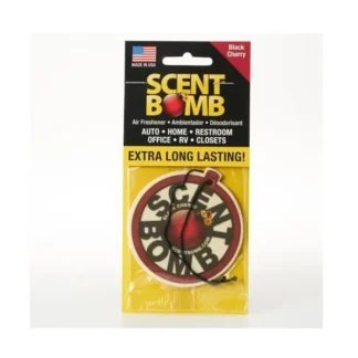 Scent Bomb 2pk Paper Airfreshener-Black Cherry