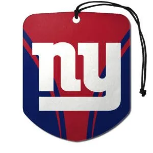 NY GIANTS Airfreshener 2pk 12/pak