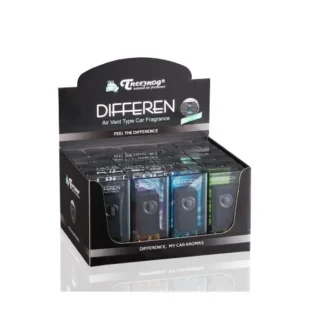 Diffren Air Vent Type Car Fragrance 20pcs assorted Display, 5 each.
