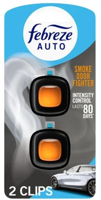 Febreze Vent Clip 2pk - Smoke Eliminator