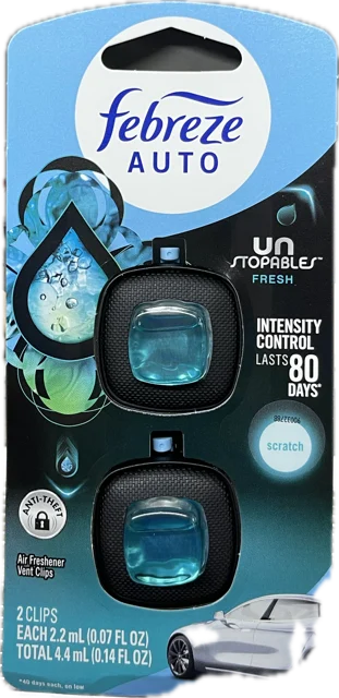 Febreze Vent Clip 2pk – Unstopables Fresh