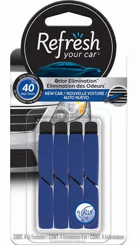 New Car Scent-Refresh Vent Stick 4pk