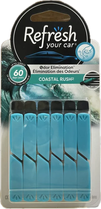 Coastal-Refresh Vent Stick 6pk