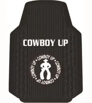 Cowboy Up-Plasticolor 2pc Front mat