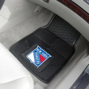 NY Rangers-2pc Rubber Front Mat