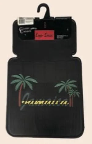 Marco Polo 2pc Front Logo Rubber Mat-Jamaica Palm Tree