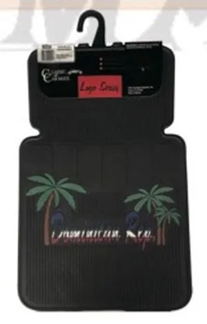 Marco Polo 2pc Front Logo Rubber Mat-Dominican Republic