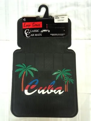 Marco Polo 2pc Front Logo Rubber Mat-Cuba