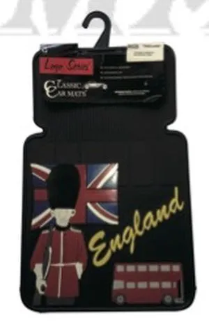 Marco Polo 2pc Front Logo Rubber Mat-England