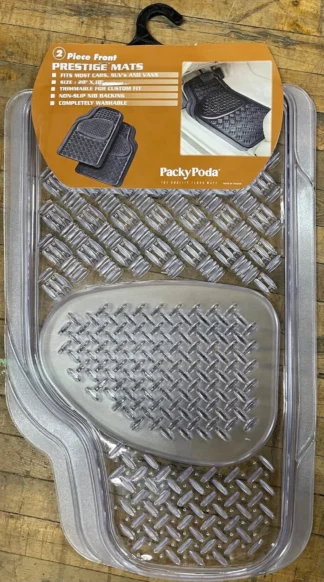 PackyPoda 2pcs Front Mat-Clear 5/box