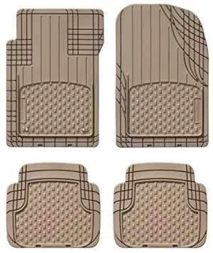 Tan-WT All Vehicle Mat Front/Rear Set
