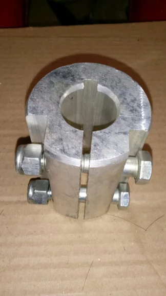 1x1 Aluminum Coupling