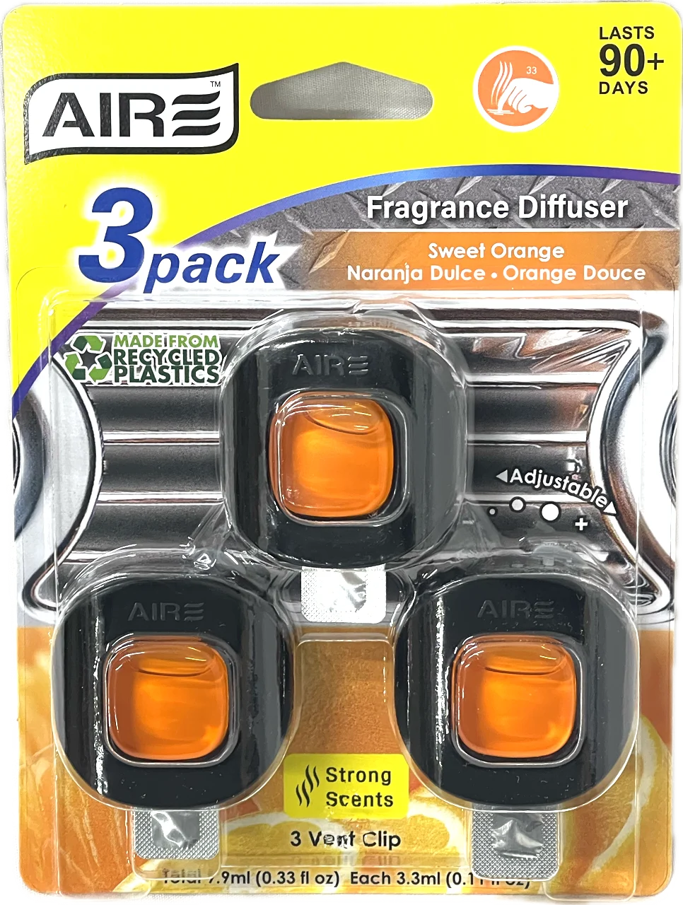 Floral Bouquet-AIRE Diffuser 3pk-Sweet Orange