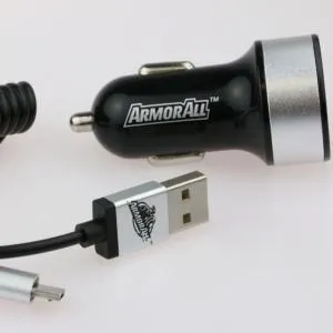AA Micro USB with 2.1amp Car Charger