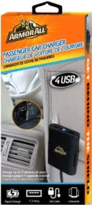 7.2A 4 port Car Charger with Backseat hub