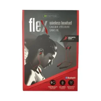 IE Flex Wireless Headset Neckband Red