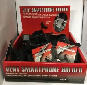Vent Mount Cellphone Holder 18pcs/Displ