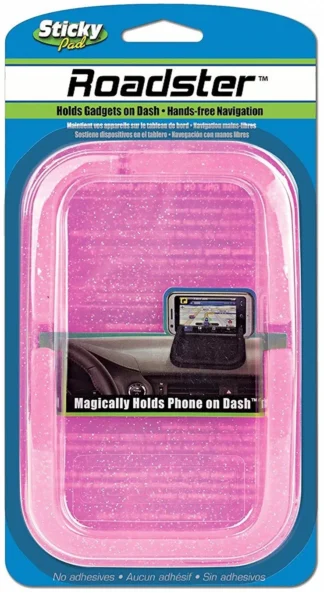 Roadster Sticky Pad-Sparkle Pink